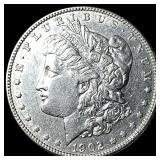 1902 Morgan Silver Dollar CLOSELY UNCIRCULATED