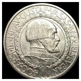 1921 Sweden Silver 2 Kroner UNCIRCULATED