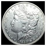1889-S Silver Morgan Dollar NEARLY UNCIRCULATED