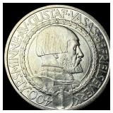 1921 Sweden Silver 2 Kroner UNCIRCULATED