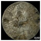 1797 Colonial Spain Silver 8 Reales Punchmarks NEA