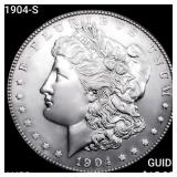 1904-S Morgan Silver Dollar CHOICE AU