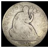 1867-S Silver Seated Liberty Half Dollar  NICELY