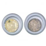 [2 Coins] 1833 Capped Bust Half Dollar