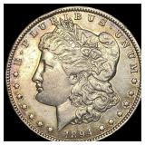 1894-S Silver Morgan Dollar NEARLY UNCIRCULATED