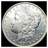 1891-CC Silver Morgan Dollar CLOSELY UNCIRCULATED