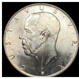 1938 Sweden Silver 2 Kroner UNCIRCULATED