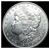 1878 Silver Morgan Dollar CLOSELY UNCIRCULATED