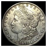 1878-CC Silver Morgan Dollar CLOSELY UNCIRCULATED