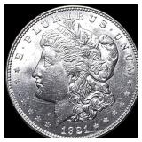 1921 Silver Morgan Dollar CHOICE BU