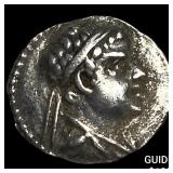 Greco-Bactria Eucratides I 171-145 BC Silver Obol