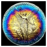 1982 Mexico Silver 1 Onza Libertad SUPERB GEM BU