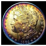 1884 Morgan Silver Dollar CHOICE BU