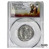 Roman Antioch Philip I 244-249 AD Bi-Tetradrachm