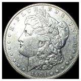 1904-S Silver Morgan Dollar NEARLY  UNCIRCULATED