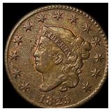 1825 Coronet Head Large Cent CLOSELY UNCIRCULATED