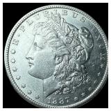 1887 Morgan Silver Dollar UNCIRCULATED