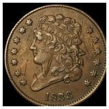 1833 Classic Head Half Cent HIGH GRADE
