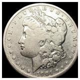 1904-O Silver Morgan Dollar LIGHTLY CIRCULATED