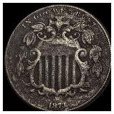 1873 Shield Nickel HIGH GRADE