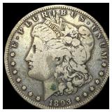 1893 Silver Morgan Dollar LIGHTLY CIRCULATED