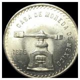 1979 Mexico Silver 1 Onza (33.625g .925 Silver) SU