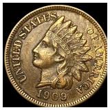 1909-S Indian Head Cent CLOSELY UNCIRCULATED