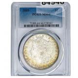 1889 Morgan Silver Dollar PCGS MS64