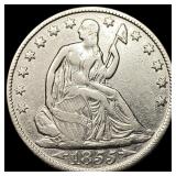 1855-O Silver Half Dollar LIGHTLY CIRCULATED