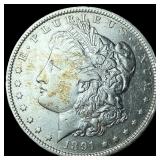1891-O Silver Morgan Dollar CLOSELY UNCIRCULATED