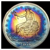 1876-S Silver Trade Dollar UNCIRCULATED