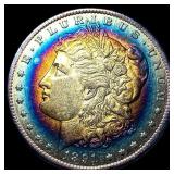 1891-CC Silver Morgan Dollar CHOICE AU