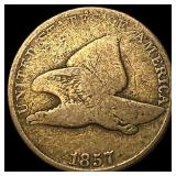 1857 Flying Eagle Cent LIGHTLY CIRCULATED