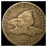 1857 Flying Eagle Cent LIGHTLY CIRCULATED