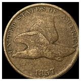 1857 Flying Eagle Cent LIGHTLY CIRCULATED