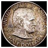 1922 Silver Grant Half Dollar CLOSELY  UNCIRCULAT