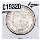 1893-CC Morgan Silver Dollar Very Rare