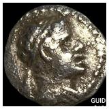 Greco-Bactria Eucratides I 171-145 BC Silver Obol