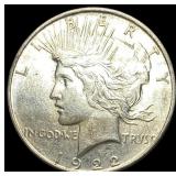 1922-S Silver Peace Dollar UNCIRCULATED