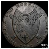1792 Norfolk & Norwich Halfpenny NEARLY UNCIRCULAT