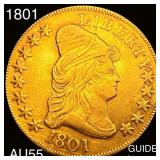 1801 $10 Gold Eagle HIGH GRADE