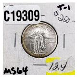 1917 Standing Liberty Quarter Type 1