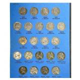 [2 Books][130 Coins]1913-1961 Jefferson&Buffalo 5C