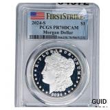2024-S Morgan Silver Dollar PCGS PR70 DCAM