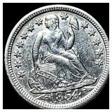 1854 Seated Liberty Dime CLOSELY UNCIRCULATED