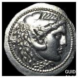 Greece Alexander III, 201 BC Silver Tetradrachm