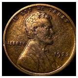 1922-D Bronze Lincoln Wheat Cent NEARLY UNCIRCULAT