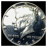 1968-S Silver Kennedy Half Dollar CHOICE PROOF