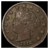 1912-D Liberty Head Nickel LIGHTLY CIRCULATED