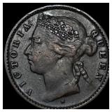 1882-H Mauritius One Cent - Victoria NEARLY UNCIRC